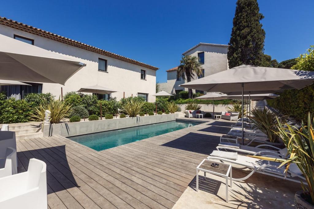 Hotel Le Mandala Saint-Tropez Kültér fotó